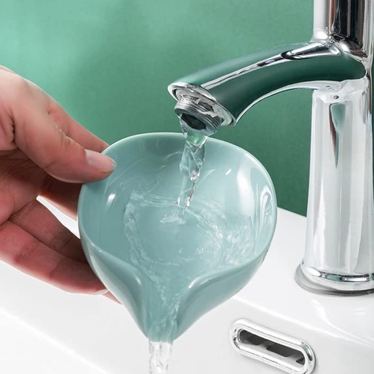 Soap Holder Stand Self Draining Soap Dish Holder Soap Box ,Sabudani (3 Pc)
