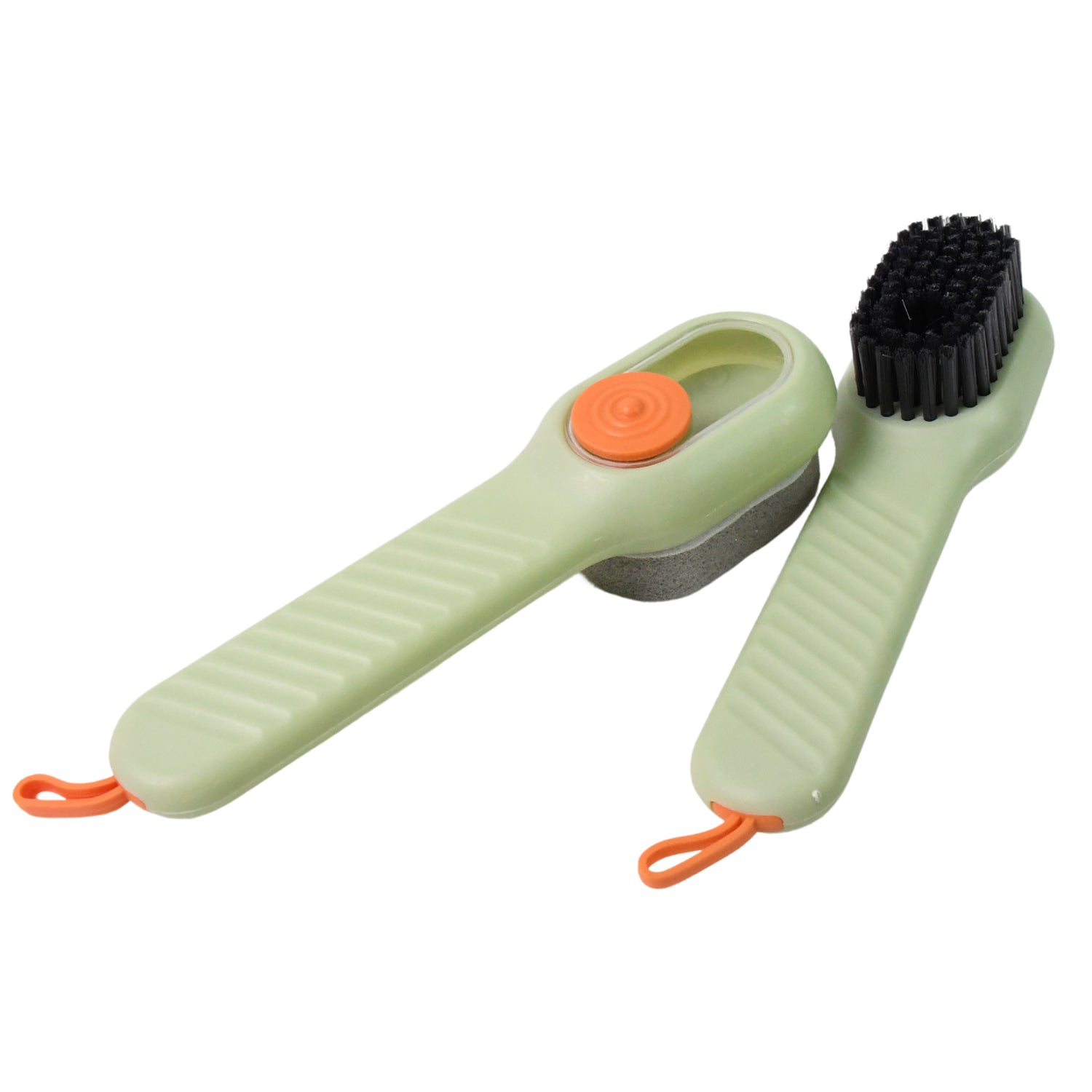 Multifunctional Scrubbing Brush with Liquid / Soap Dispenser (2 Pc)