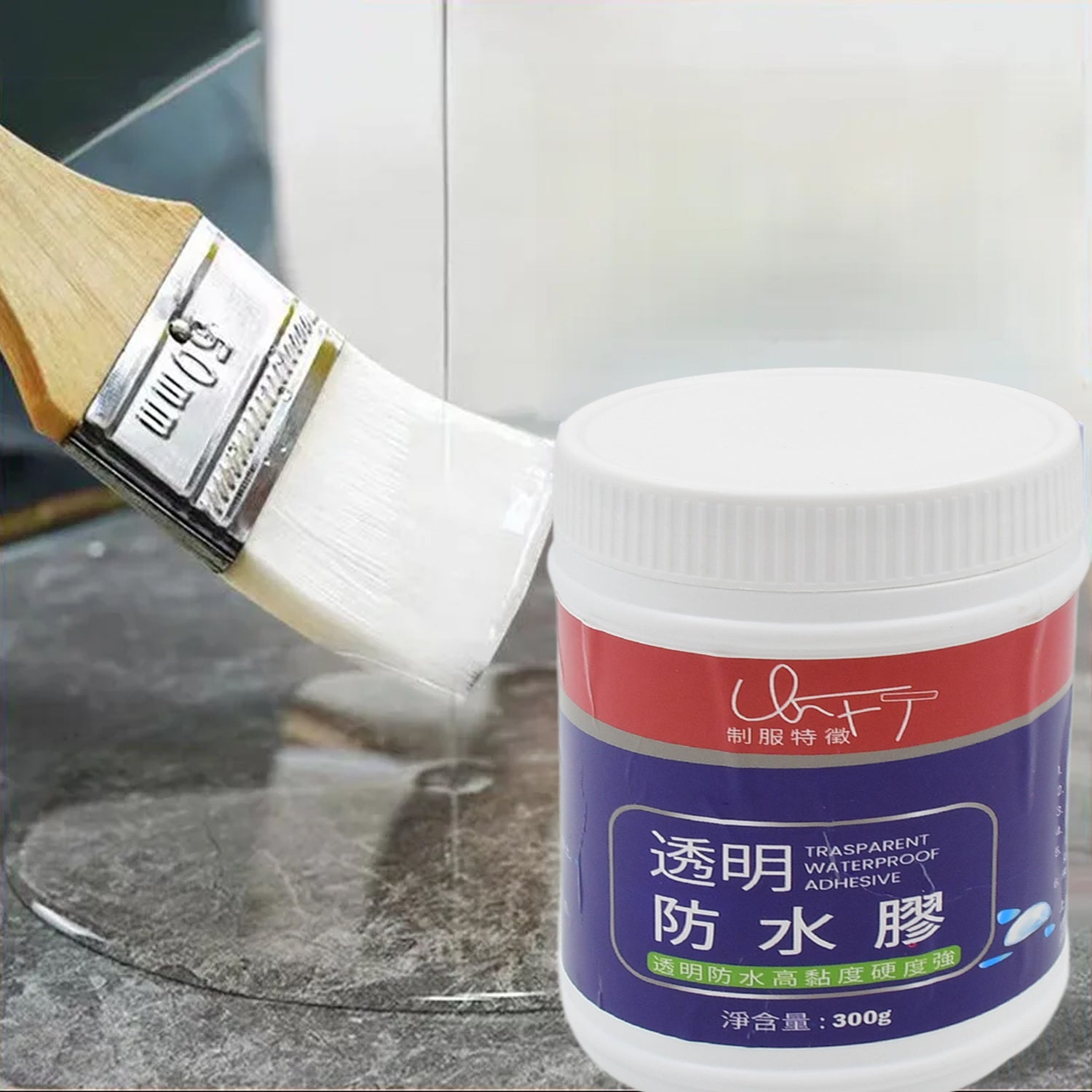 Transparent Waterproof Glue 300g  (1 pc)