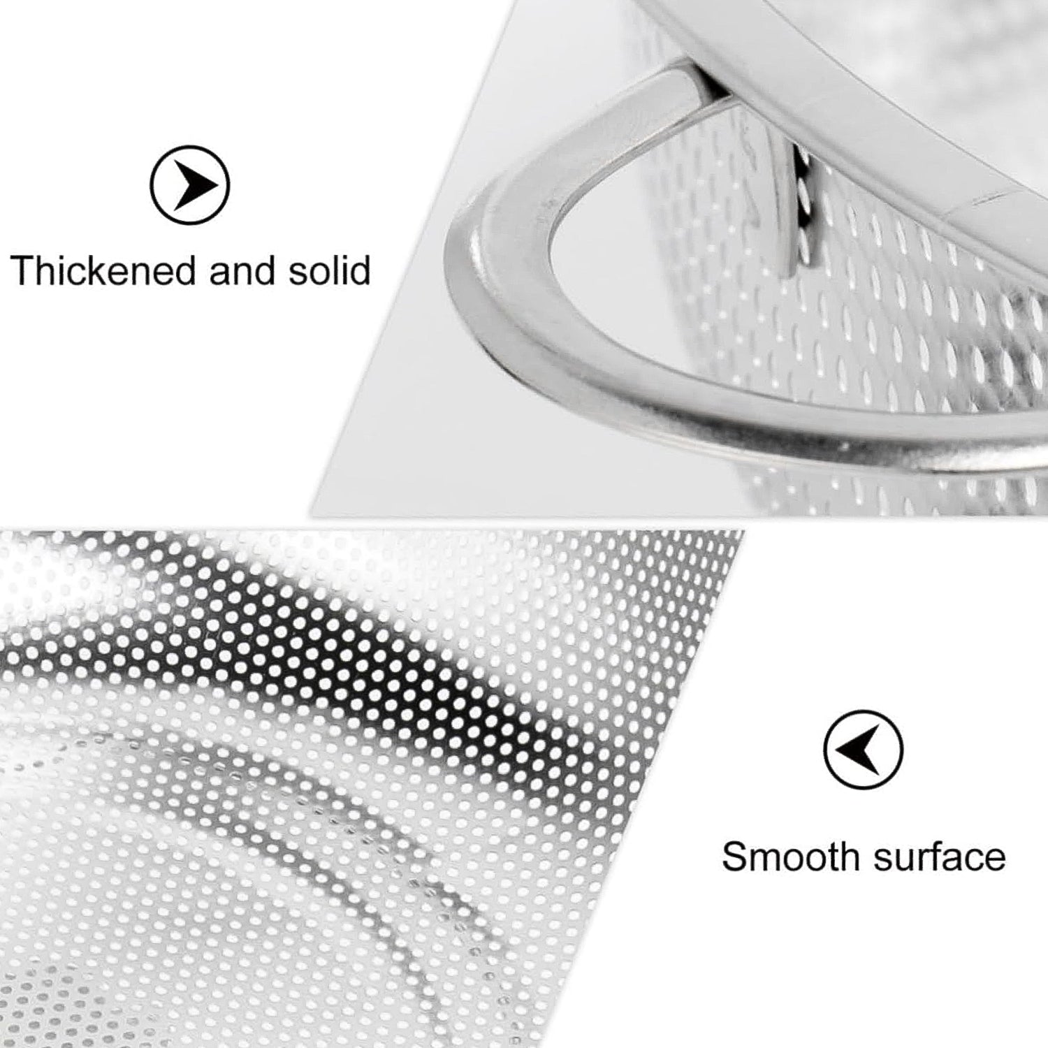 Drain Basket Steel Big Drip Tray Kitchen Drying Stand Mesh Sink Dish Rack Round Basket Mesh Fruits, Vegetable, Drainer Washer for Kitchen Drying Stand (30 x 20 x 8 Cm)