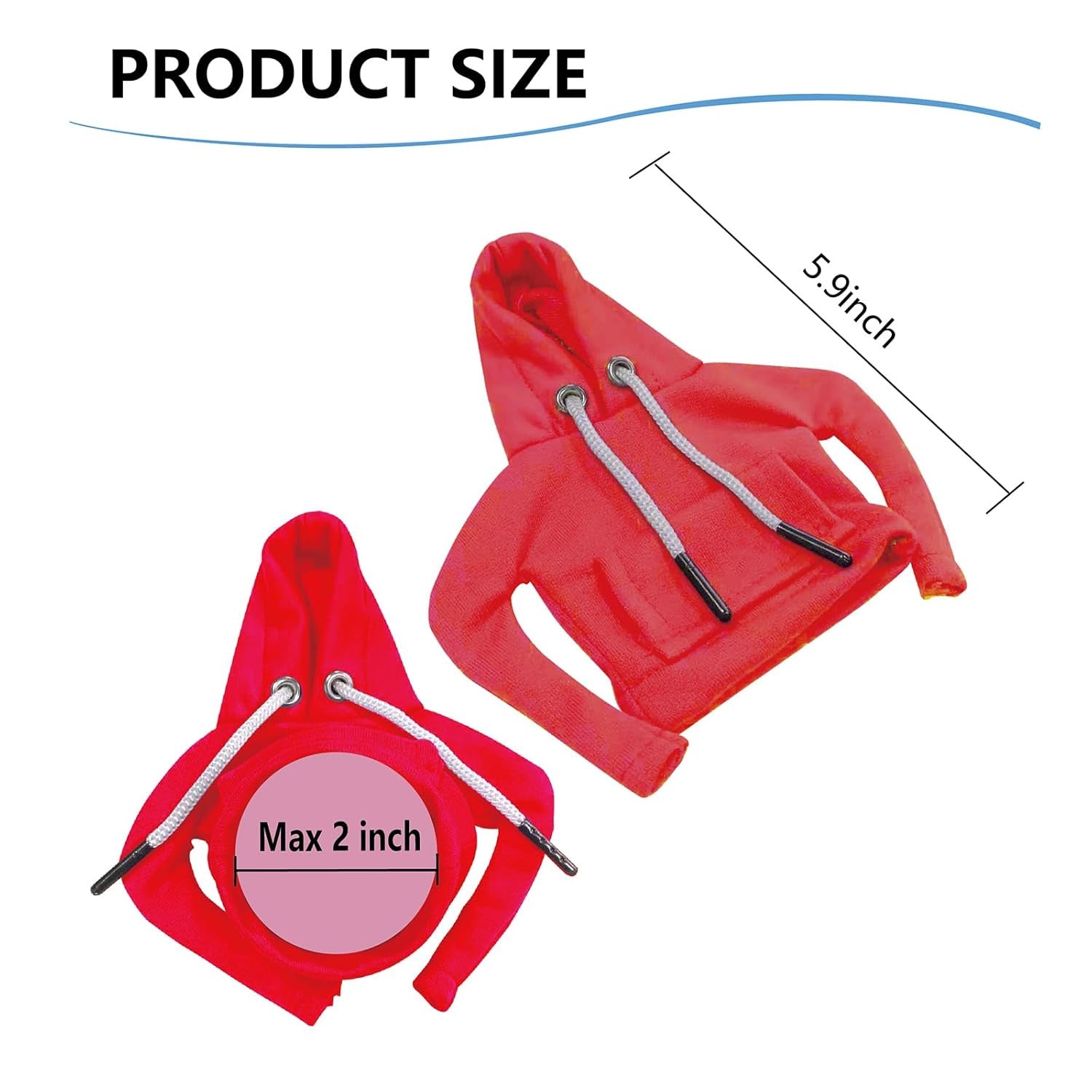 Gear Shift Knob Cover Funny Hoodie Cool Shifter Knob Hoodie Cover Red