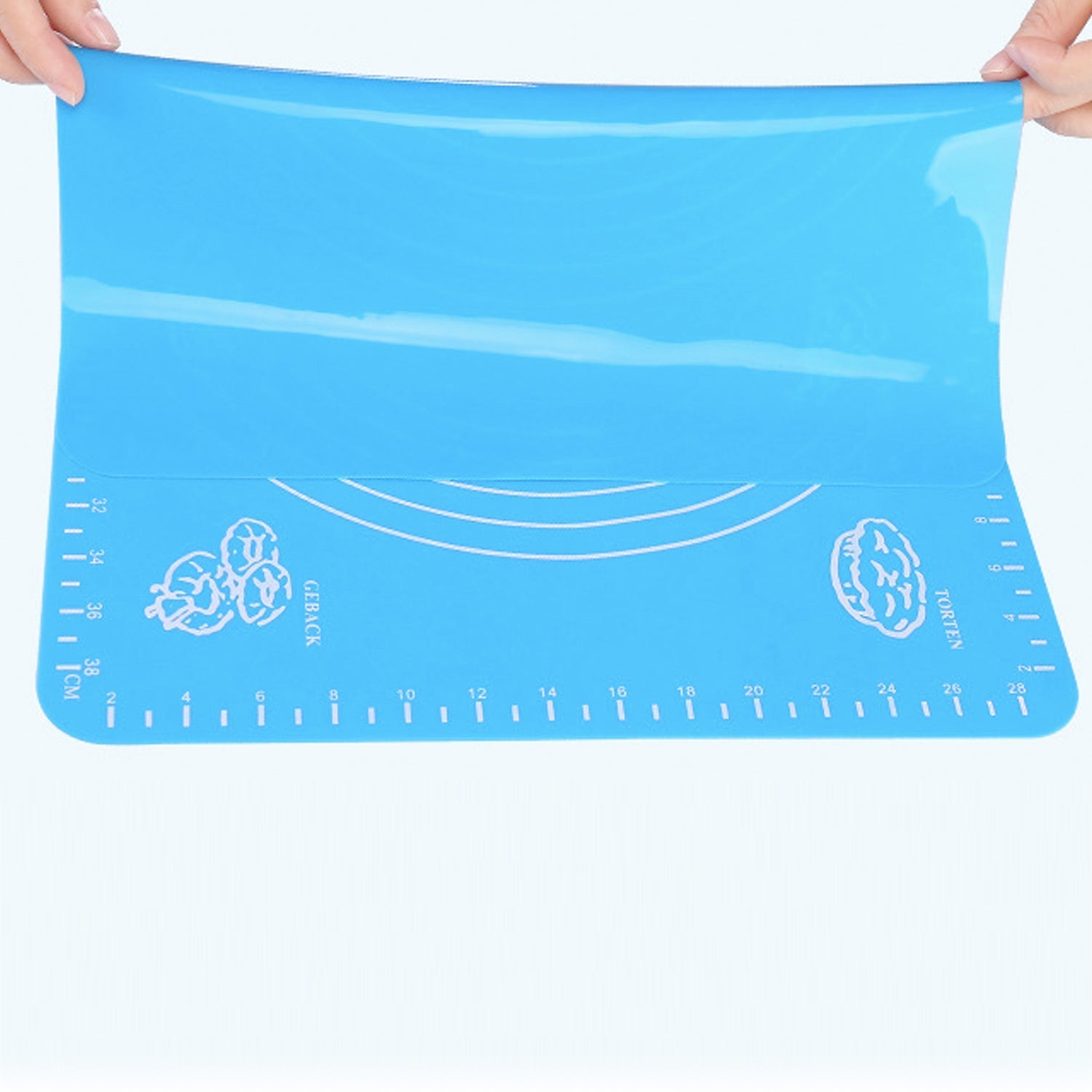 Mat, Rolling Mat Silicone Baking Mat Fondant Mat Sheet Chapati