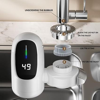 Dual-Mode Instant Electric Faucet | 3000W Fast Heating Tap