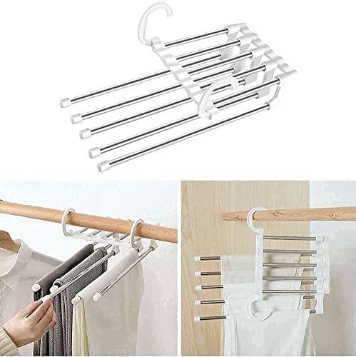 5 in 1 ABS Foldable Hangers (Pack of 2)