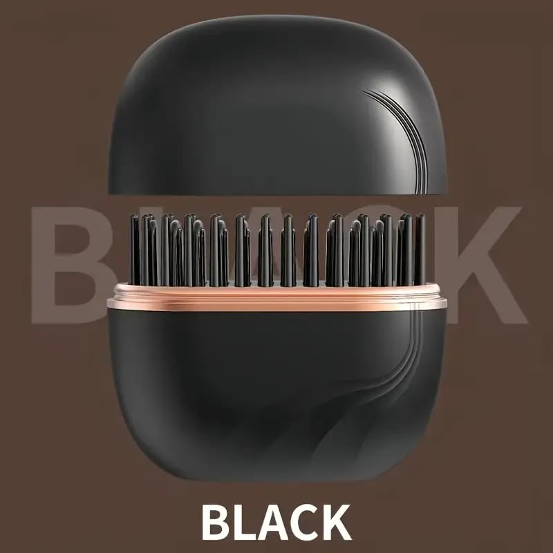 Mini Cordless Hair Straightener Brush