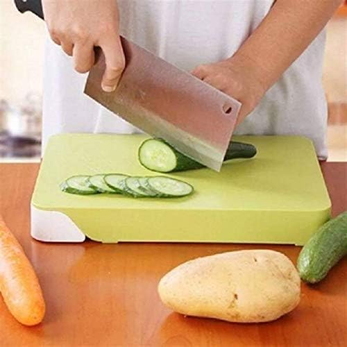 Wooden Cutting Board And Knife Set