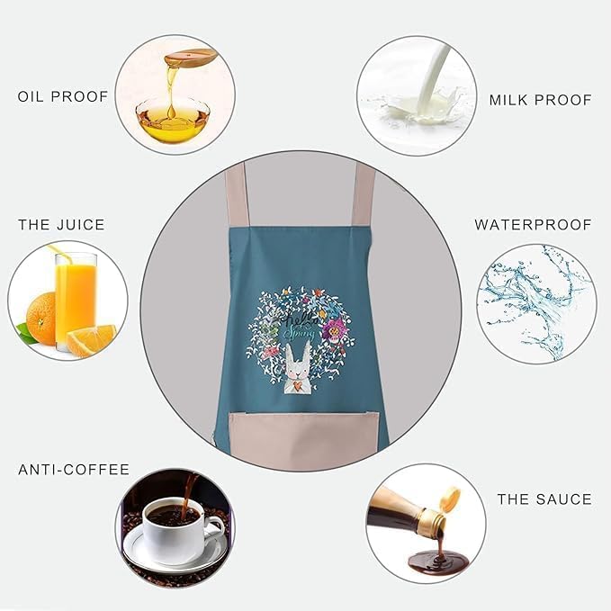 Waterproof Kitchen Apron for Women|