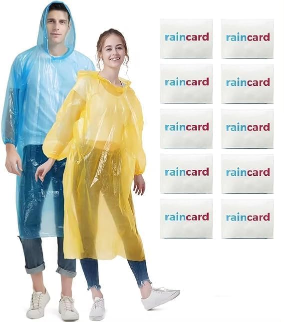 Men And Women Waterproof Rain Card