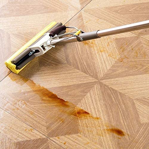 Stainless Steel Squeeze Sponge Mop