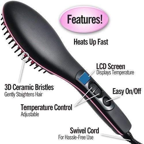Simply Ceramic Hair Straightener, Hair accessories