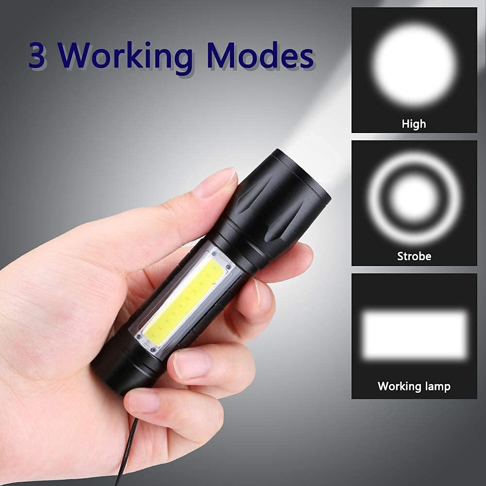 2 In 1 Mini Torch Light