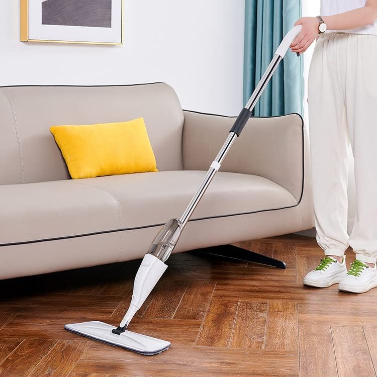 Multi Functional Microfiber Floor Cleaning Healthy Spray Mop with Removable Washable Cleaning Pad and Integrated Water Spray Mechanism