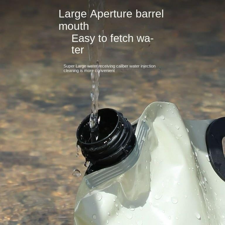 8L Folding Camping Water Bag Portable Thickened Water Storage Bag Large Capacity for Travel Fishing Outdoor Activities