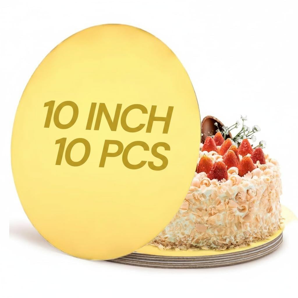 10'' in cake base board