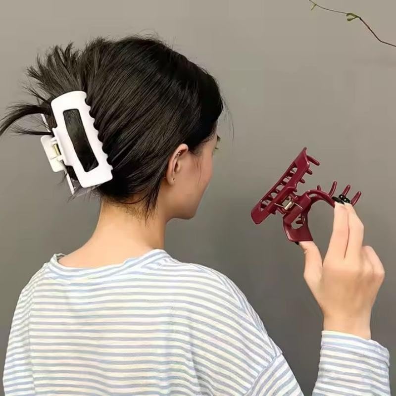 Flexible Hair Claw Clips