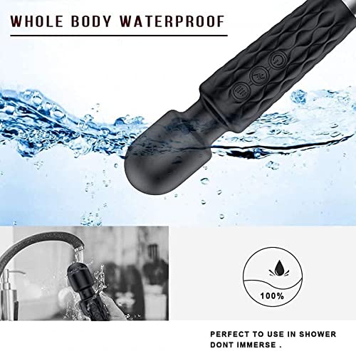 Personal Body Massager, Cordless Full Body Massager Machine, 8 Speeds