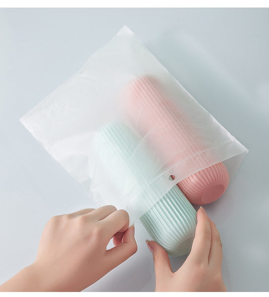 Multipurpose Capsule Bottle Shape Portable Storage Organizer (3 Pcs)