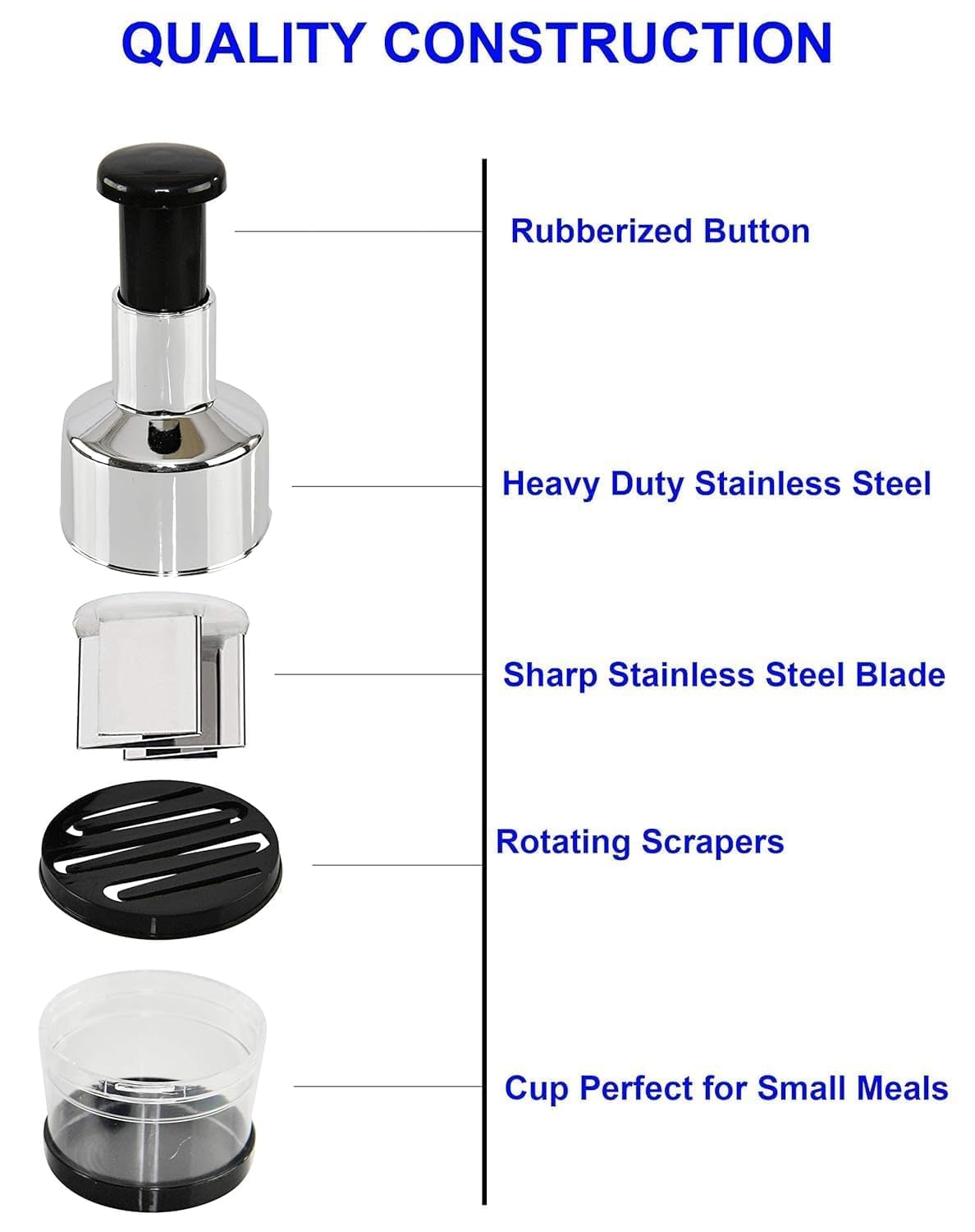 HAND PRESS ONION CRUSHER