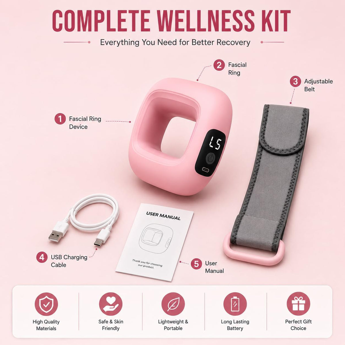 Electric Fascia Massage Ring