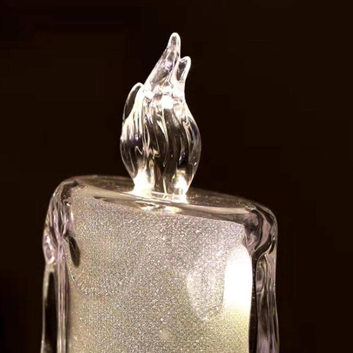 Candles for Home Decoration,Electric Flameless & Smokeless LED Diya Lights (Set of 2)