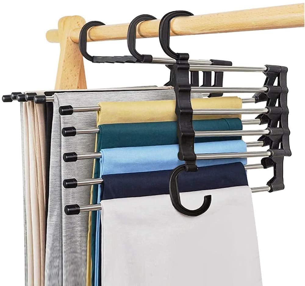 5 in 1 ABS Foldable Hangers (Pack of 2)