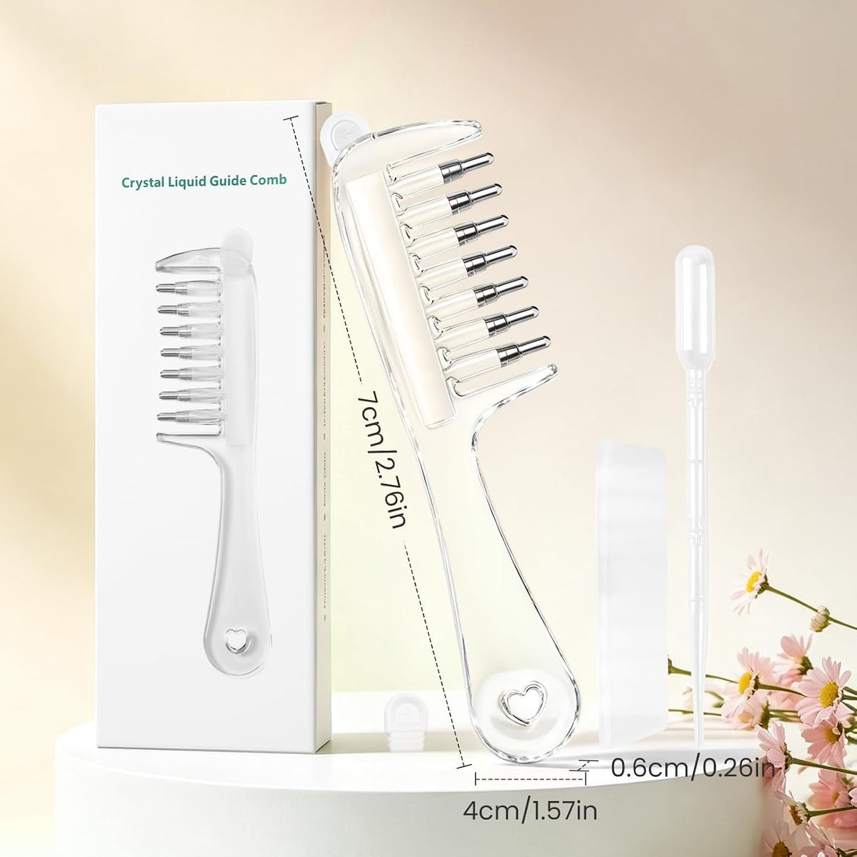 Hair Oil Applicator Comb | Scalp Oil Applicator Comb