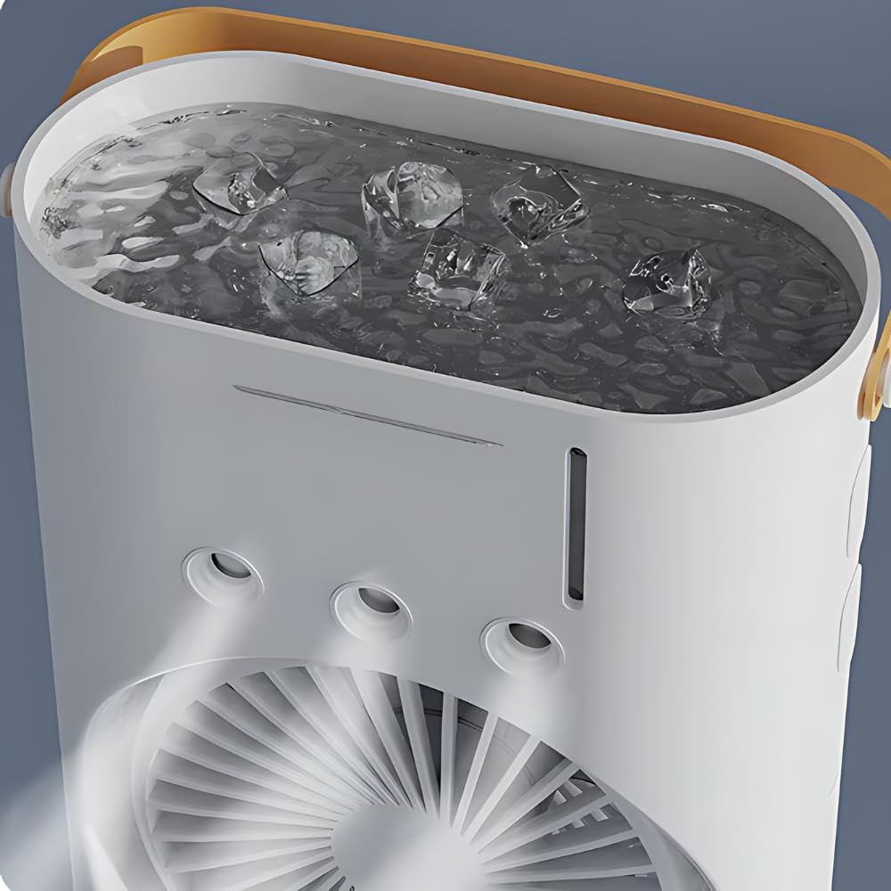 Double End Air Cooler Fan - Mist Cooler Fan - Double Fan Cooler - Air Mist Spray Cooler Fan