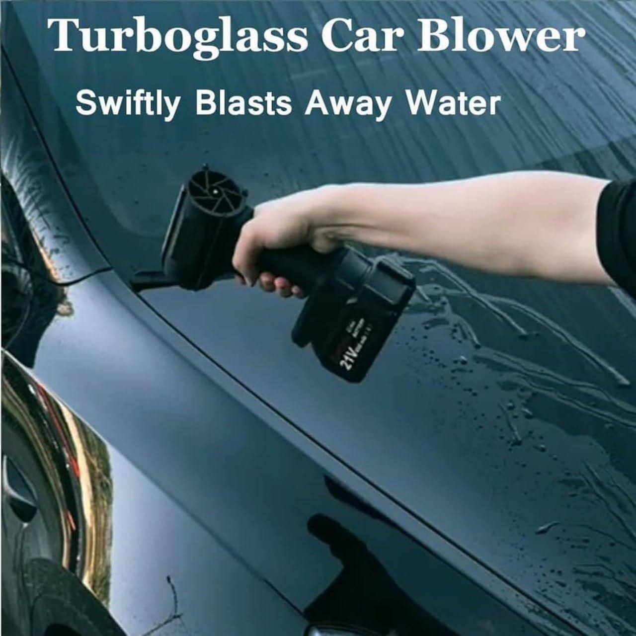 Portable air blower jet Car Dryer double battery