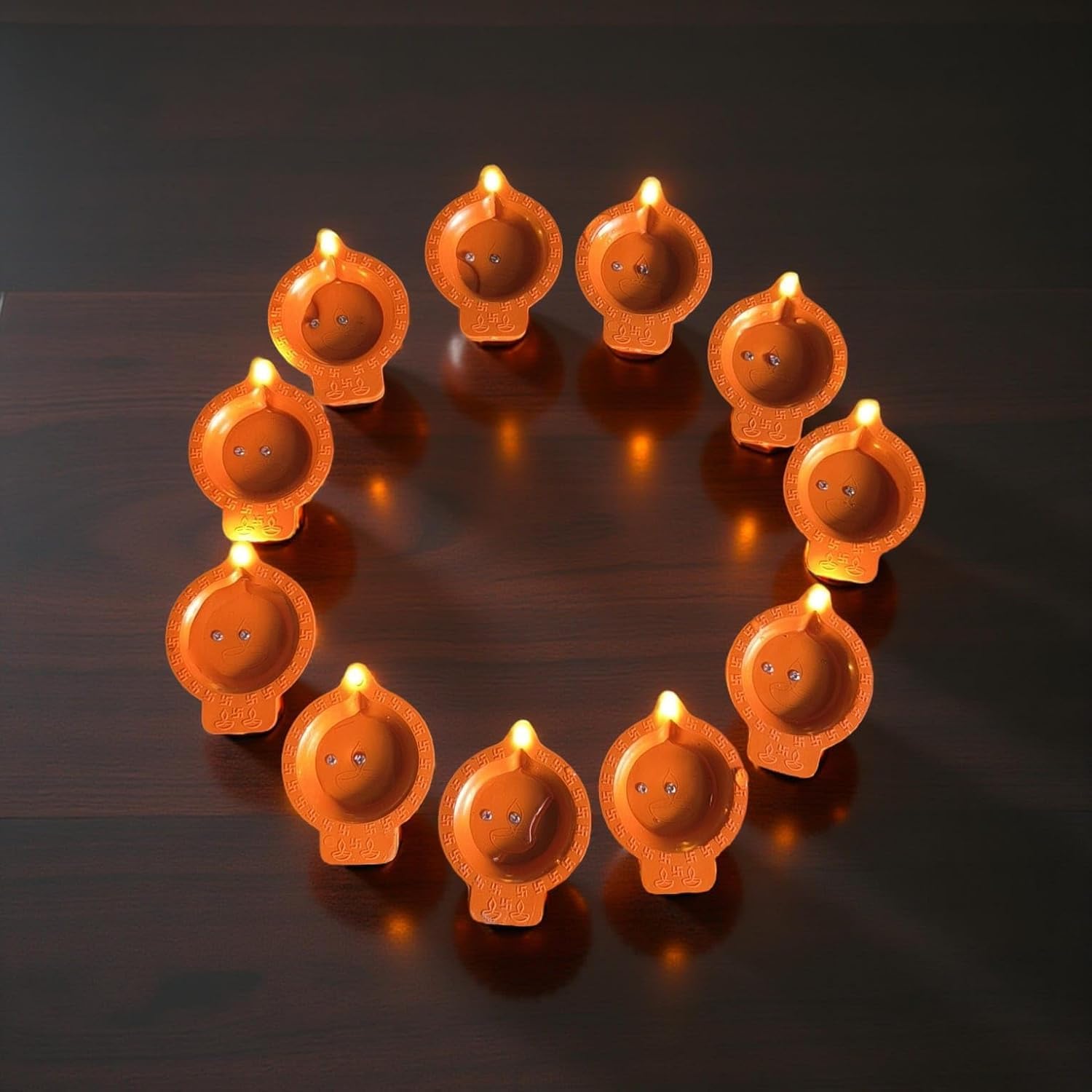 Water Sensor Led Diya (7 pcs)