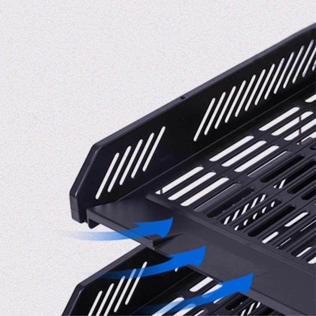 Black file rack