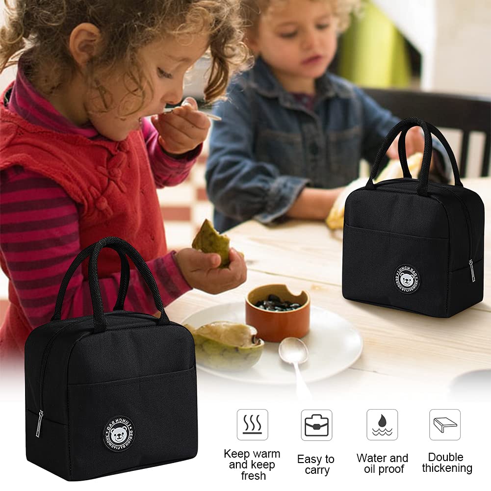 Portable Thermal Lunch Bag (Random Colour)
