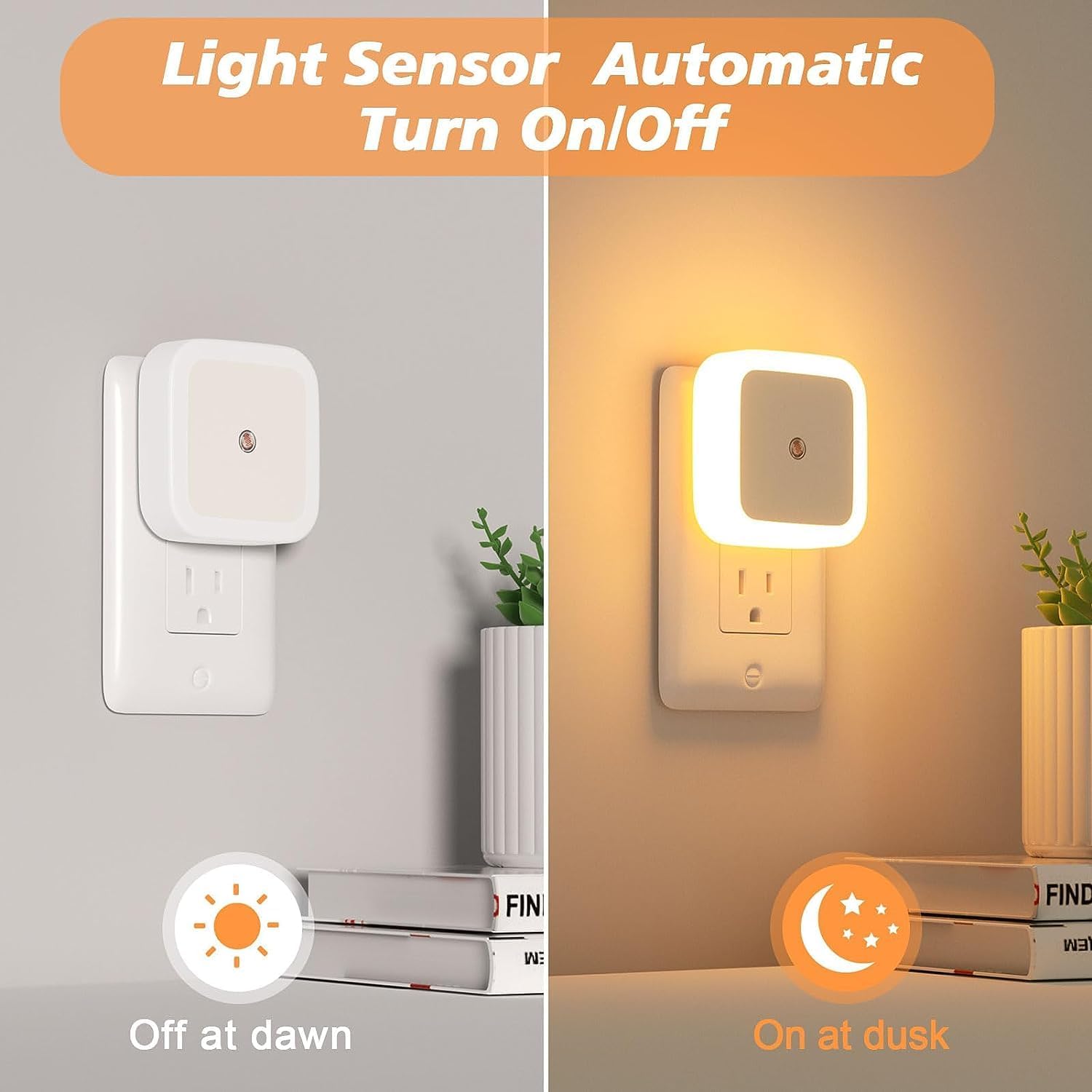 Smart Motion Sensor LED Light Bulb with Automatic On/Off  (Pack of 2)
