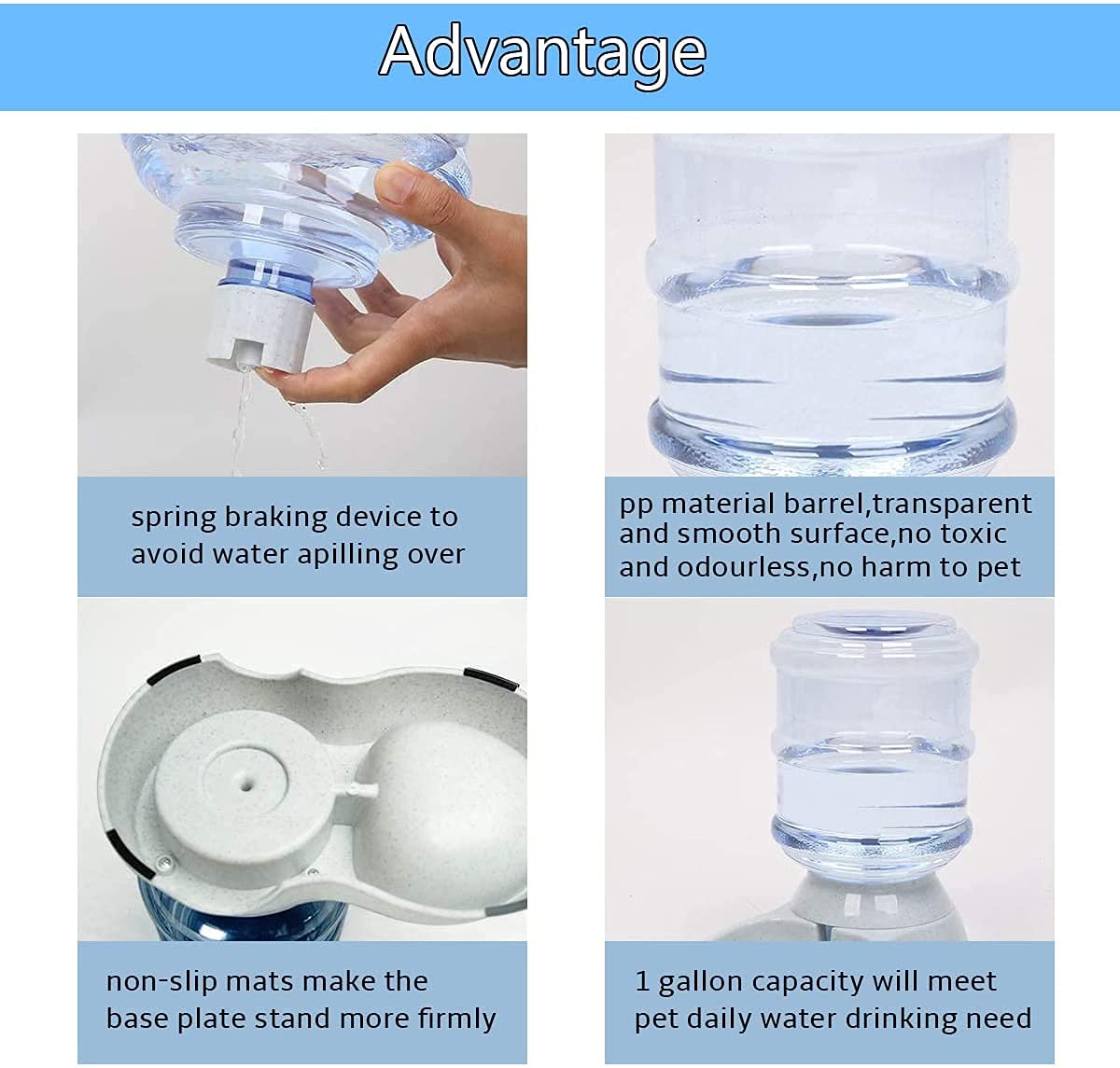 Pet Water Dispenser Station