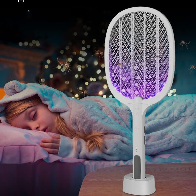 Rechargeable Mosquito Killer Racket – Electric Fly Swatter (1 Pc, Quality Assured)