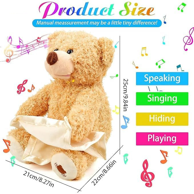 PEEK A BOO TOY TEDDY