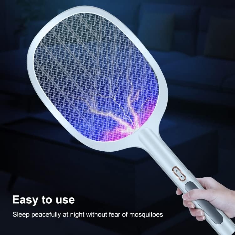 Rechargeable Mosquito Killer Racket – Electric Fly Swatter (1 Pc, Quality Assured)