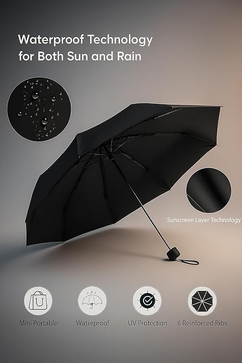 Mini Umbrella with Case