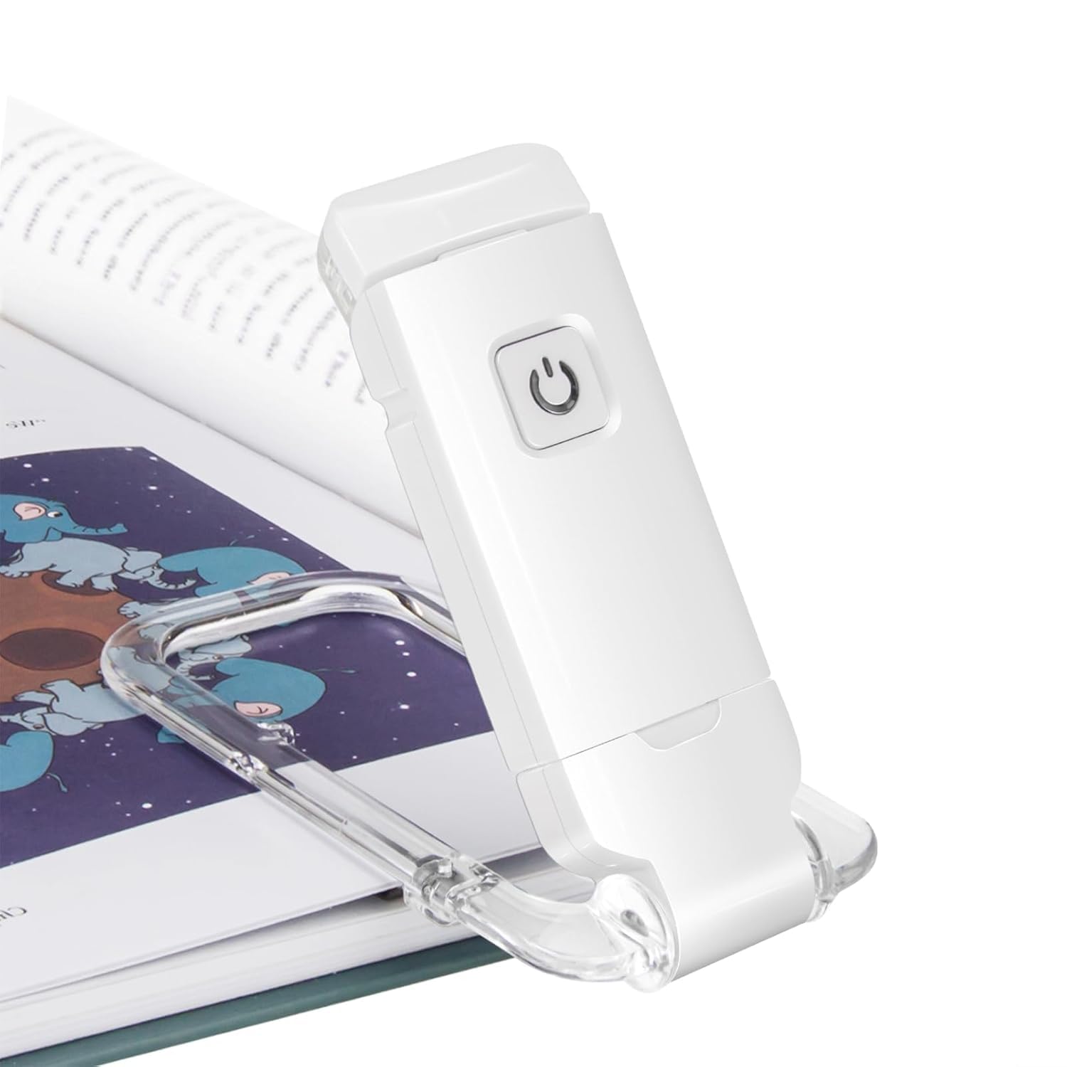 Book Reading Light with Clip for Night Reading for Students USB Charging Portable Foldable