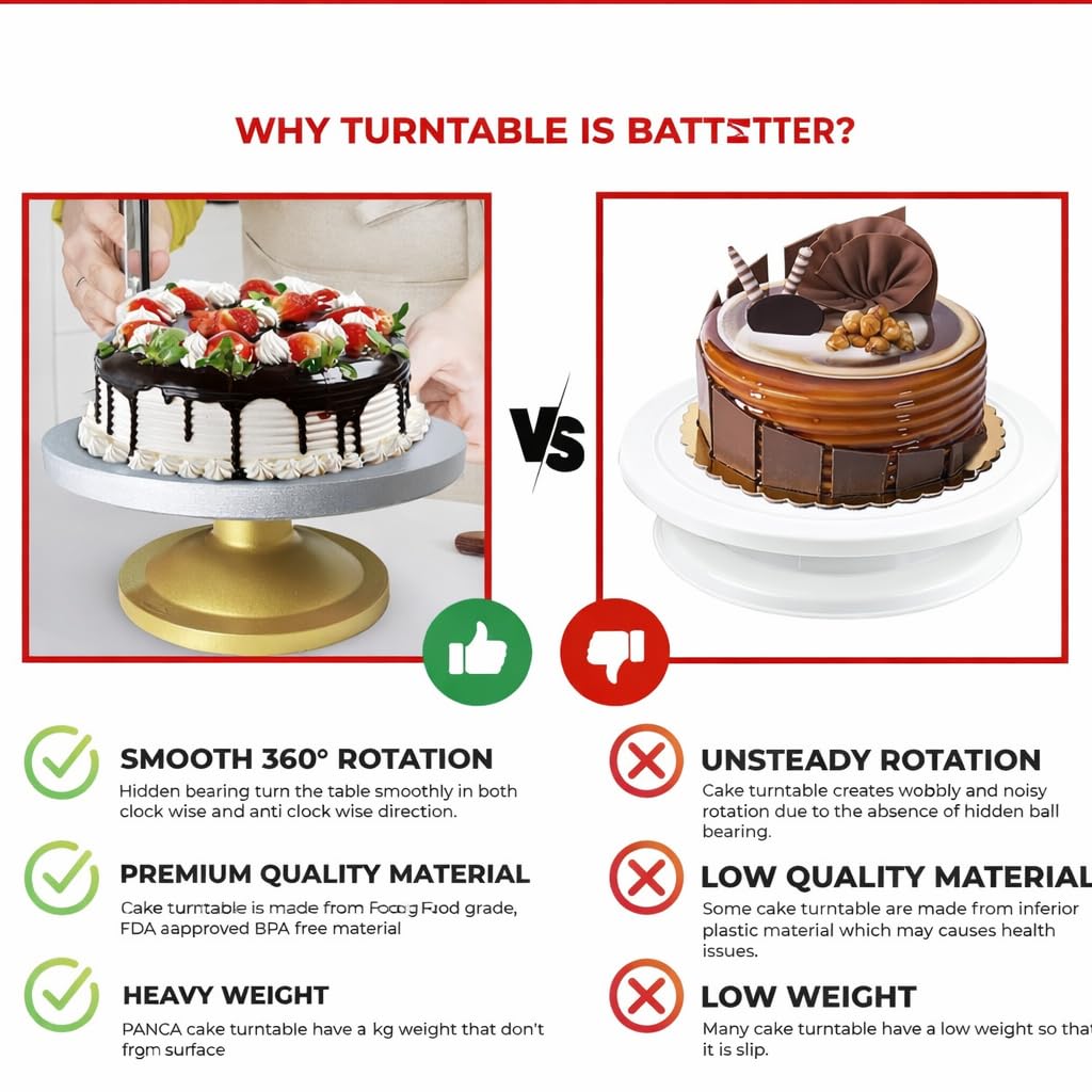 1 kg cake turn table