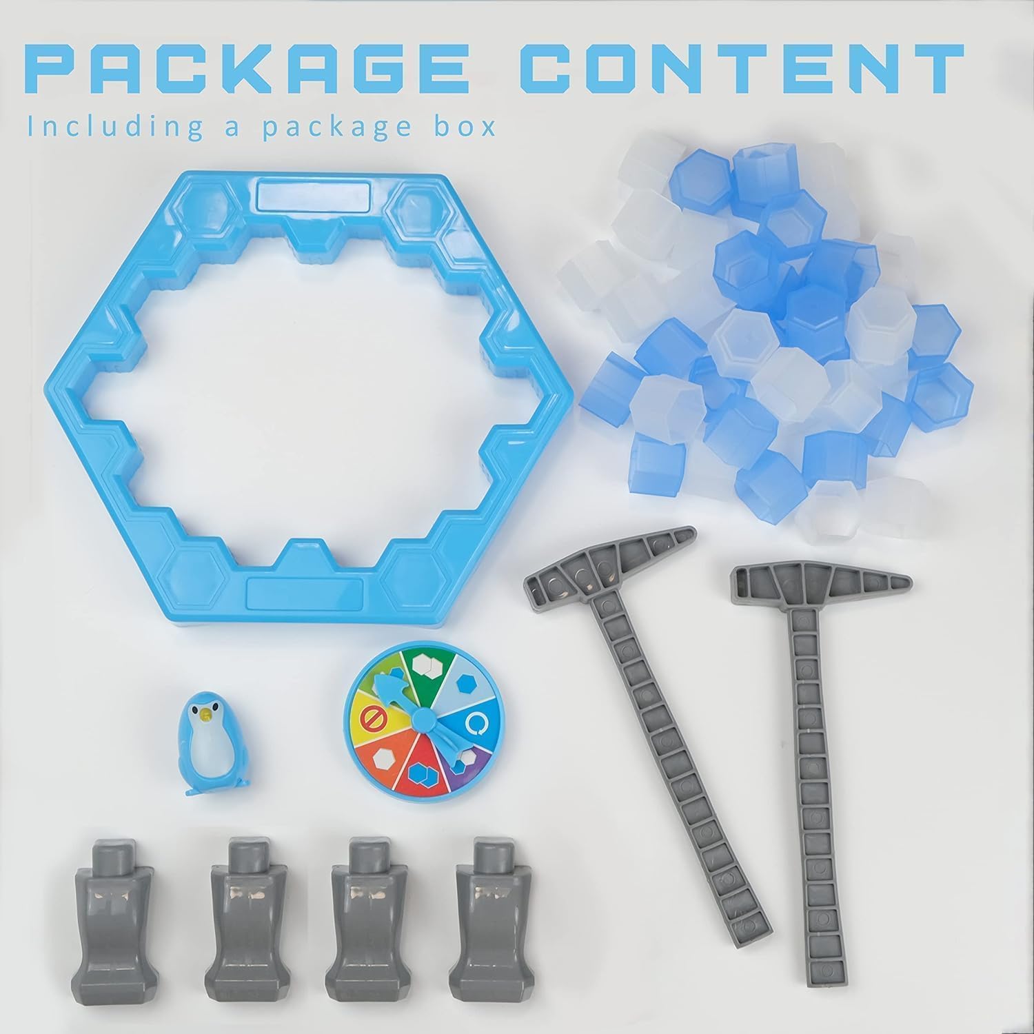 Mini Table Classic Board Games Balance Ice Cubes Save Penguin Icebreaker Beating Toys for 5 6 7 Years Old Boys & Girls, Best Birthday Gift for Kids