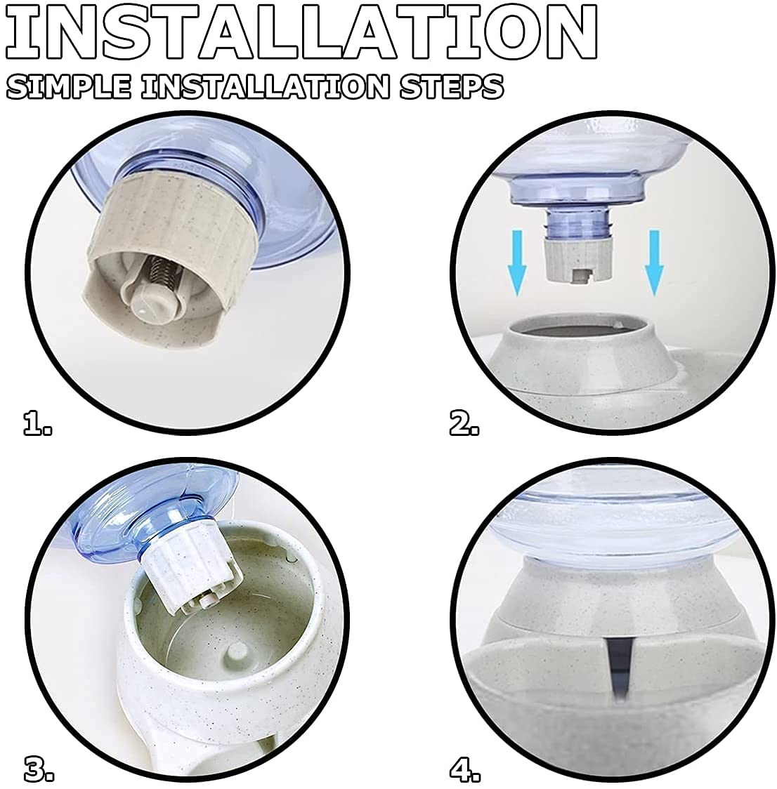 Pet Water Dispenser Station