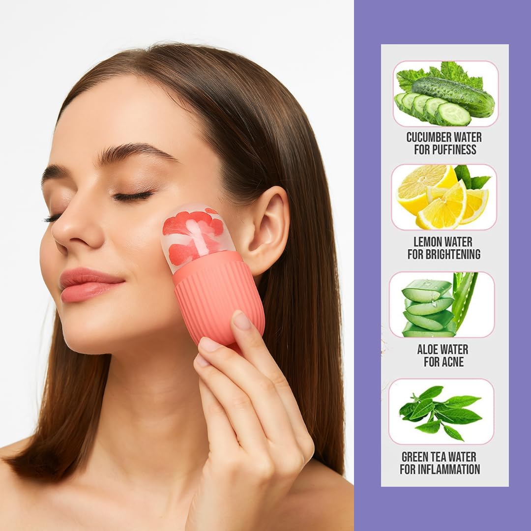 Beauty Ice Roller for Face & Eye Massager (Reusable, Loose)