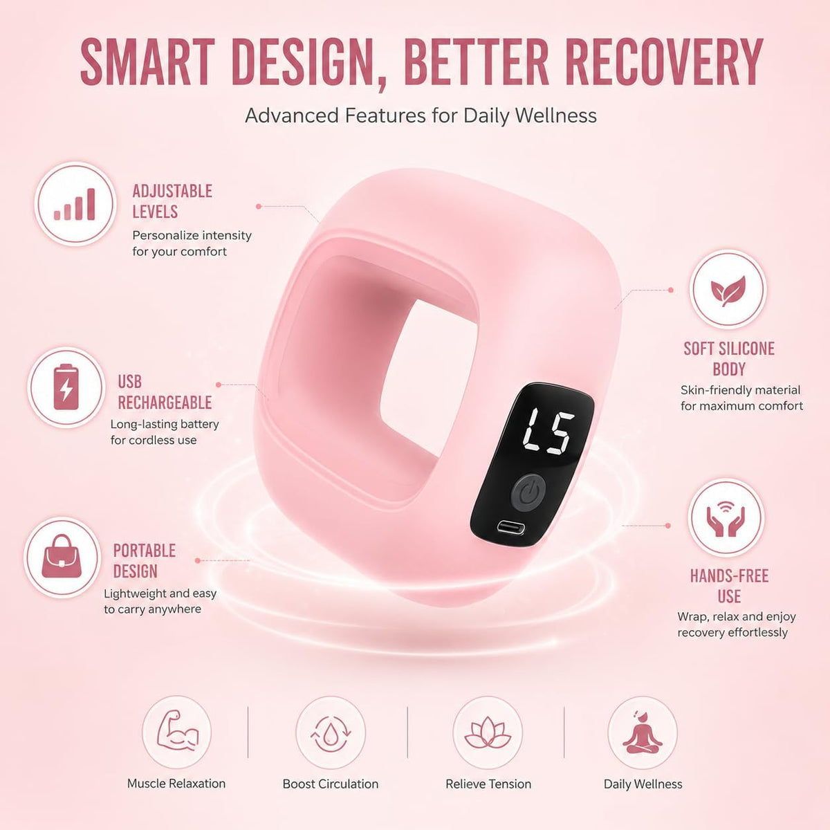 Electric Fascia Massage Ring