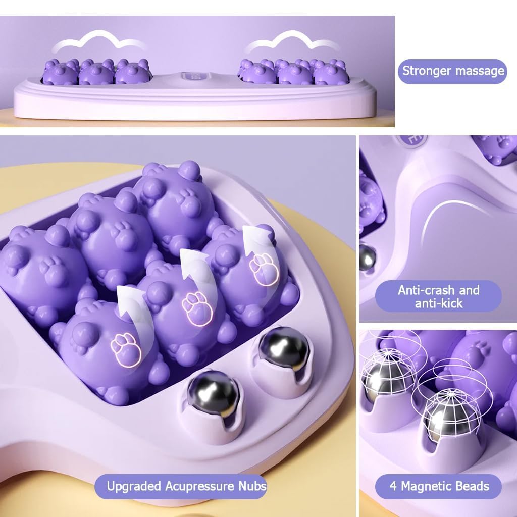 Portable Double Foot Massage Roller
