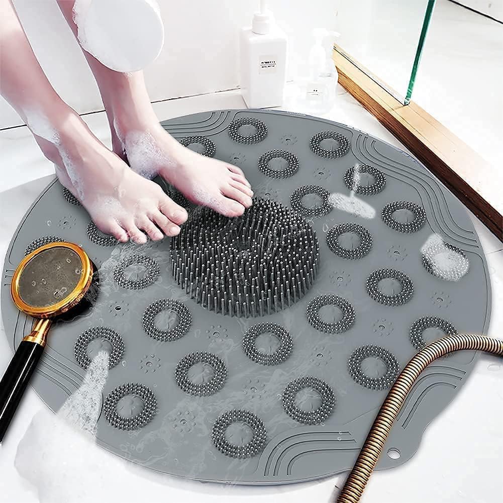 Round Bathroom Mat