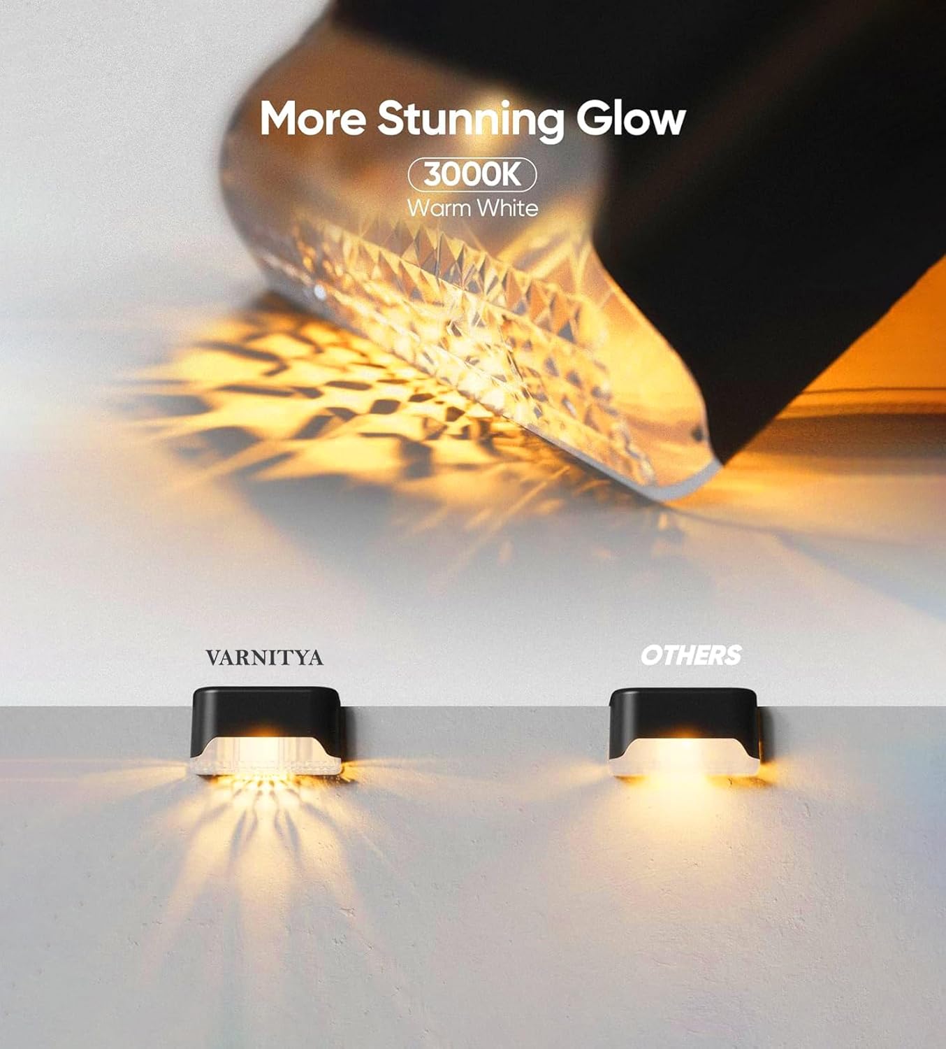 Solar Stair Lamp (4 PIS)