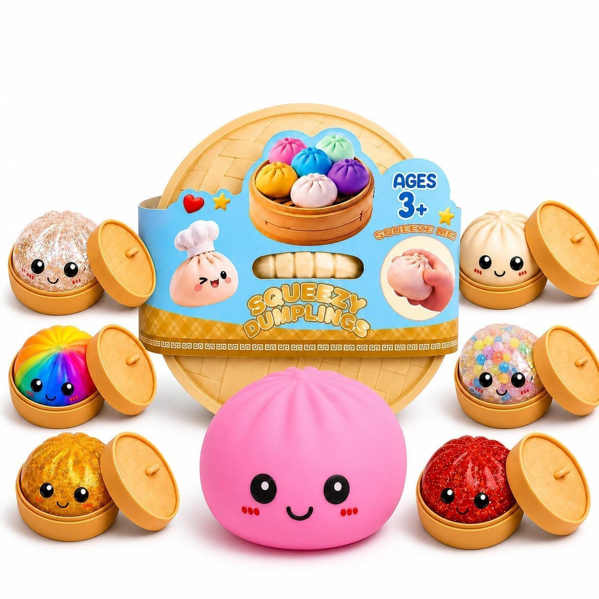 Mystery Dumpling Ball |Dumpling Squishy Ball
