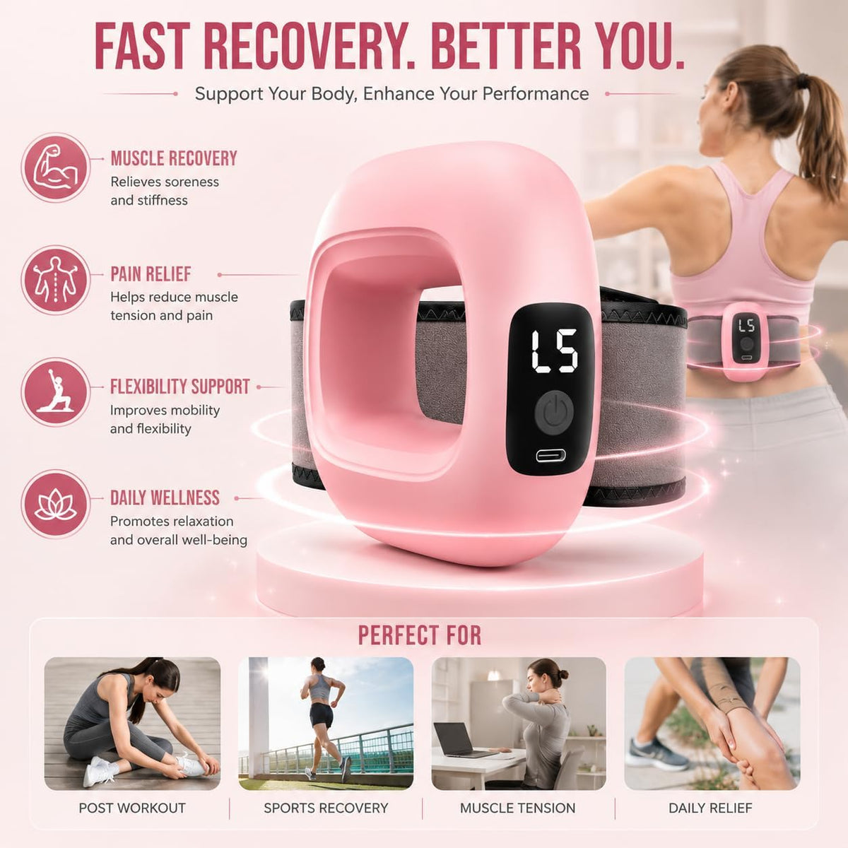 Electric Fascia Massage Ring
