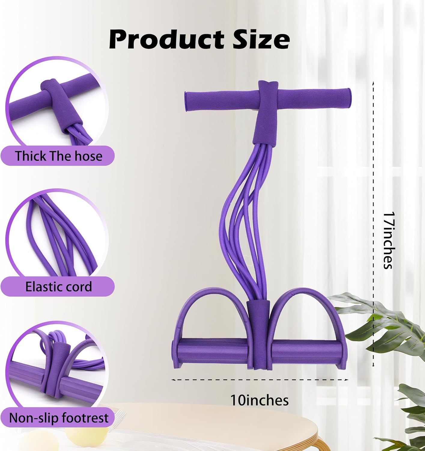 Pull Reducer Resistance Band, Tummy Body Building Equipment, for Abdomen/Waist/Arm/Leg