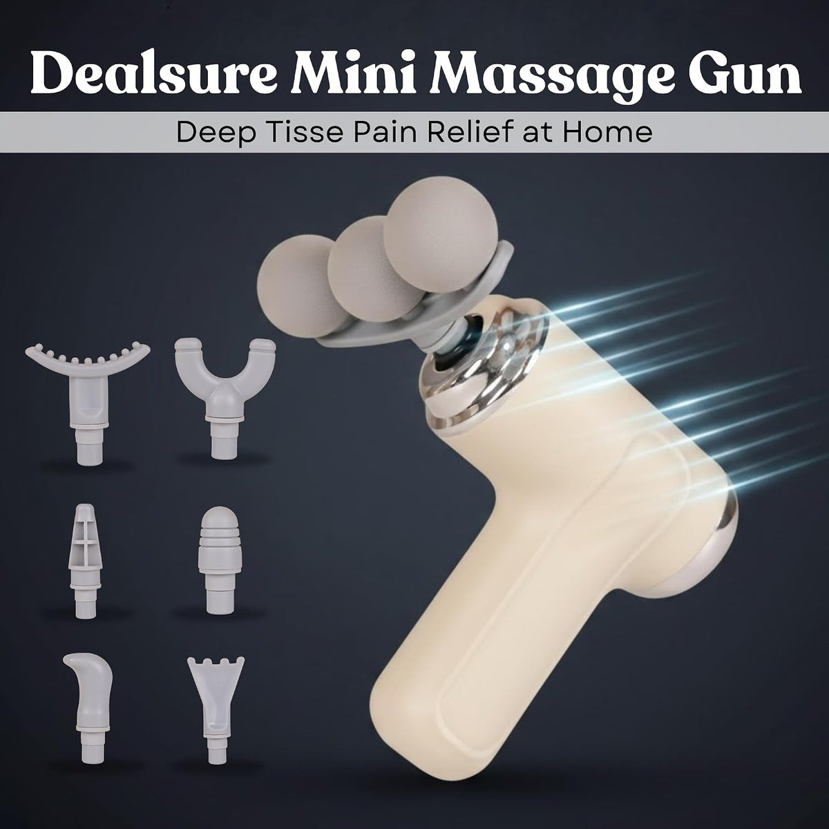 3 HEAD MASSAGE GUN
